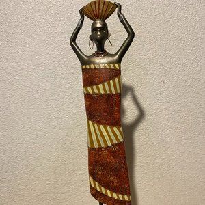 African Woman Figurine